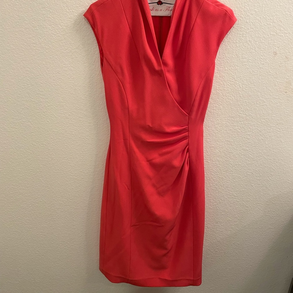 Alex Marie coral/orange dress